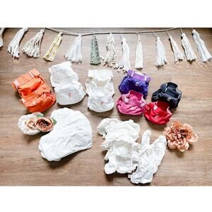 32pc Bulk lot small Gdiaper cloth diaper + inserts bundle